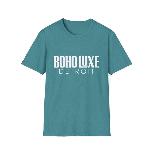 Boho Luxe Detroit Unisex T-Shirt - Trendy Apparel for Urban Explorers, Perfect for Casual Outings, Gift for Friends, Cool Graphic Tee