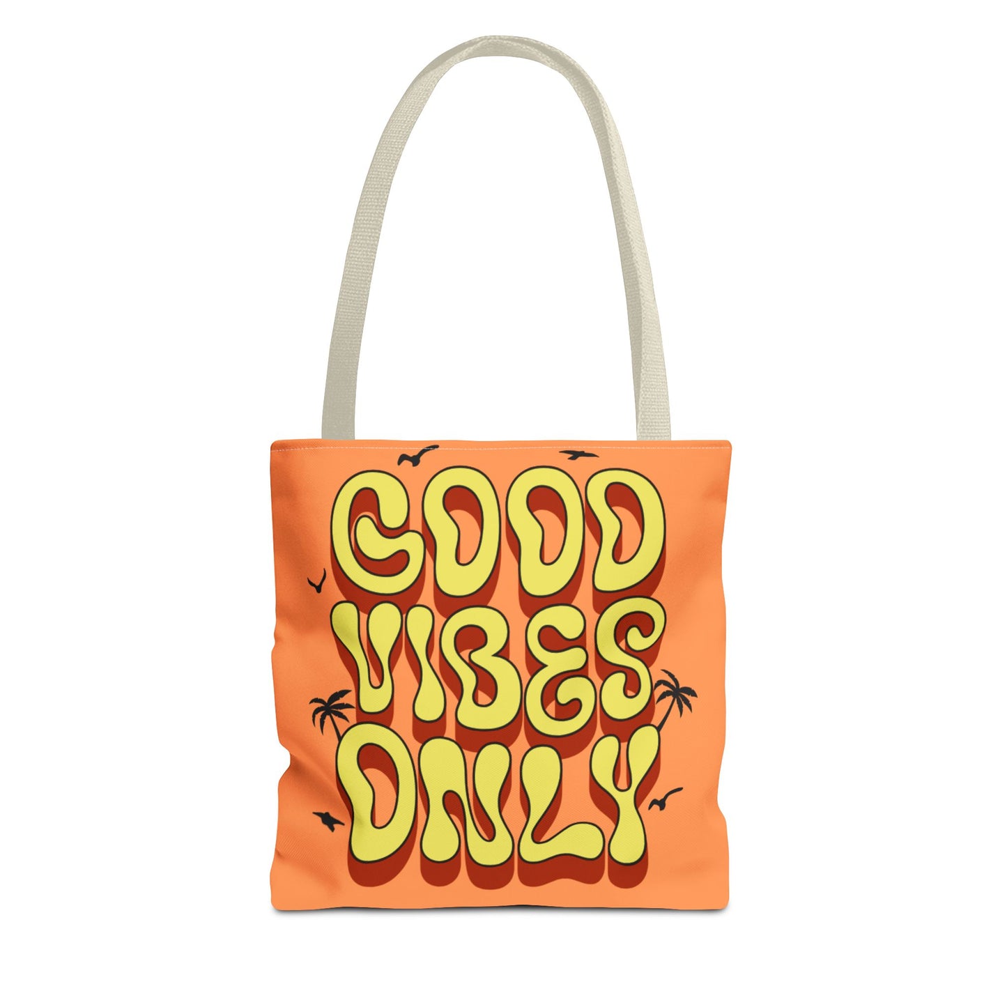 Good Vibes Only Tote Bag – Stylish Beach & Travel Accessory