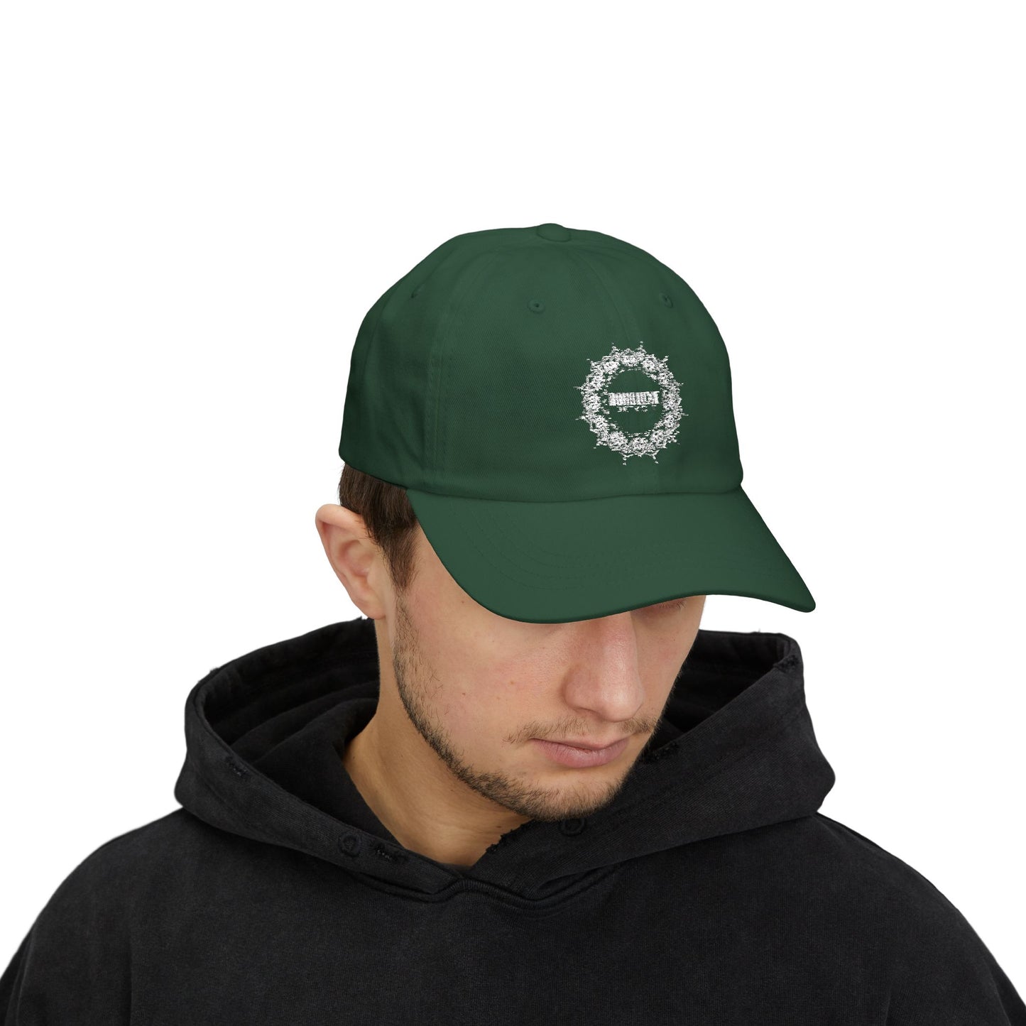 Classic Dad Cap with Intricate Floral Design - Casual Style, Gift for Fathers, Trendy Accessory, Summer Wear, Daily Comfort