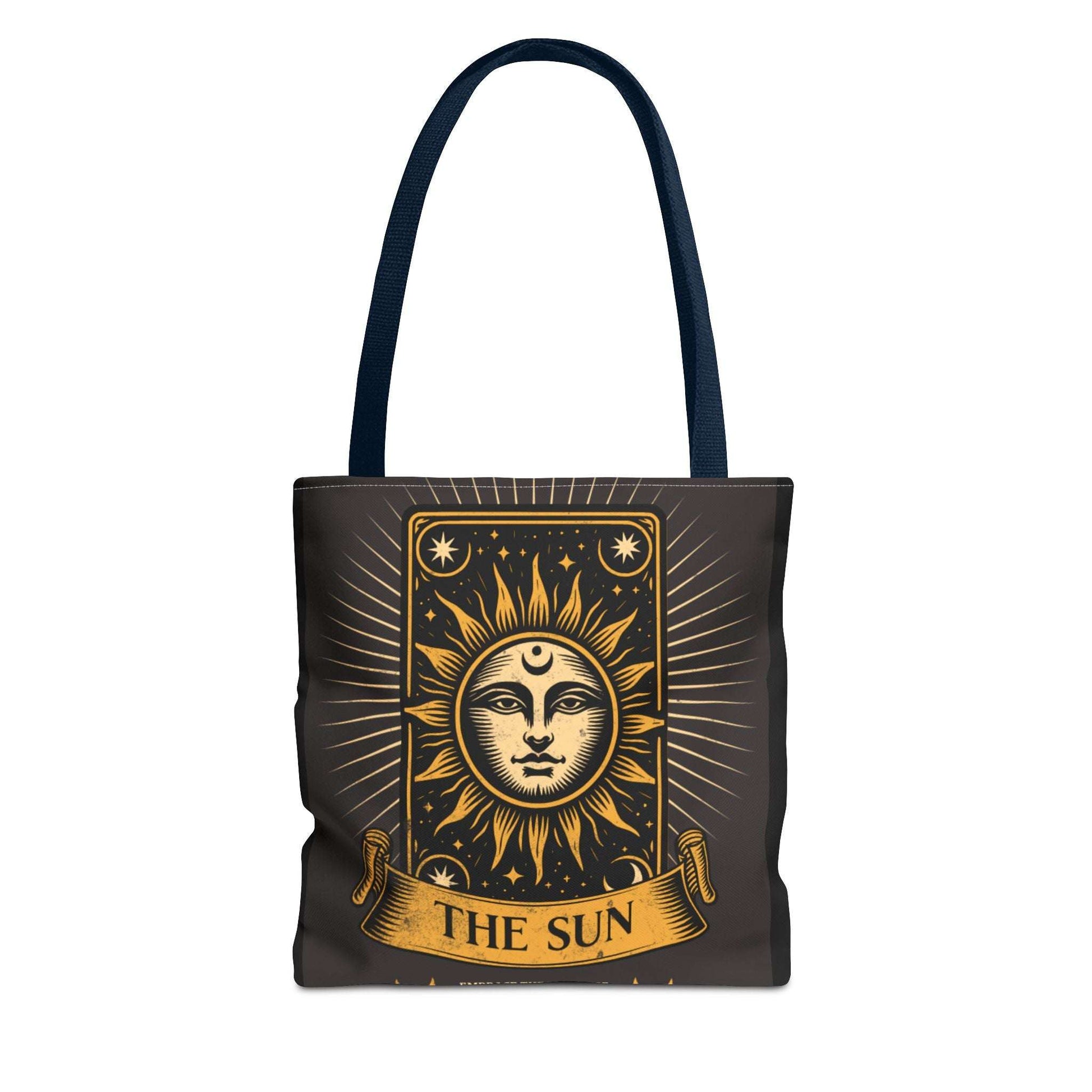 Sun-Themed Tote Bag, Spiritual Gift, Eco-Friendly Bag, Festival Accessory, Astrology Lover Tote