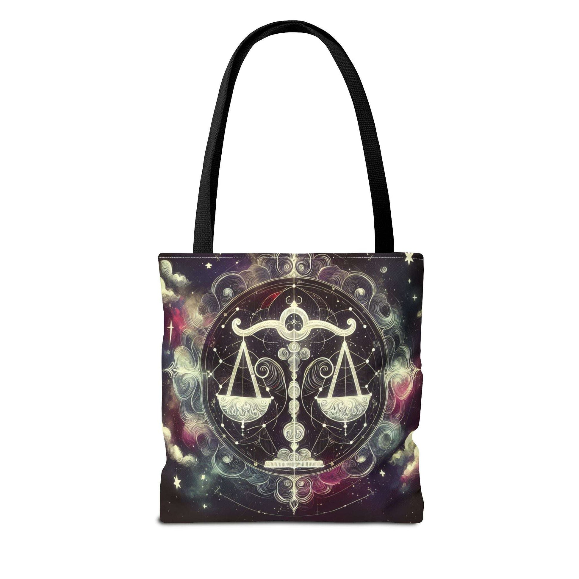 Celestial Libra Tote Bag - Astrology Inspired Sustainable Fashion