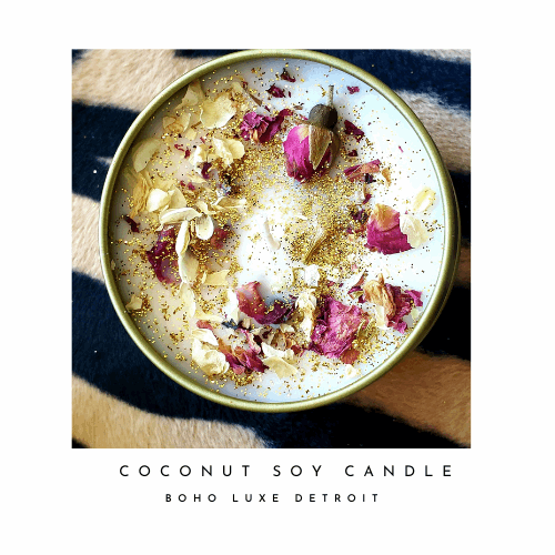 Banana Pudding  Candle Tin