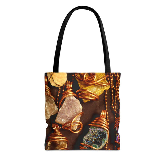 Bohemian Gemstone Tote Bag – Ideal for Eco-Friendly Fashion Lovers