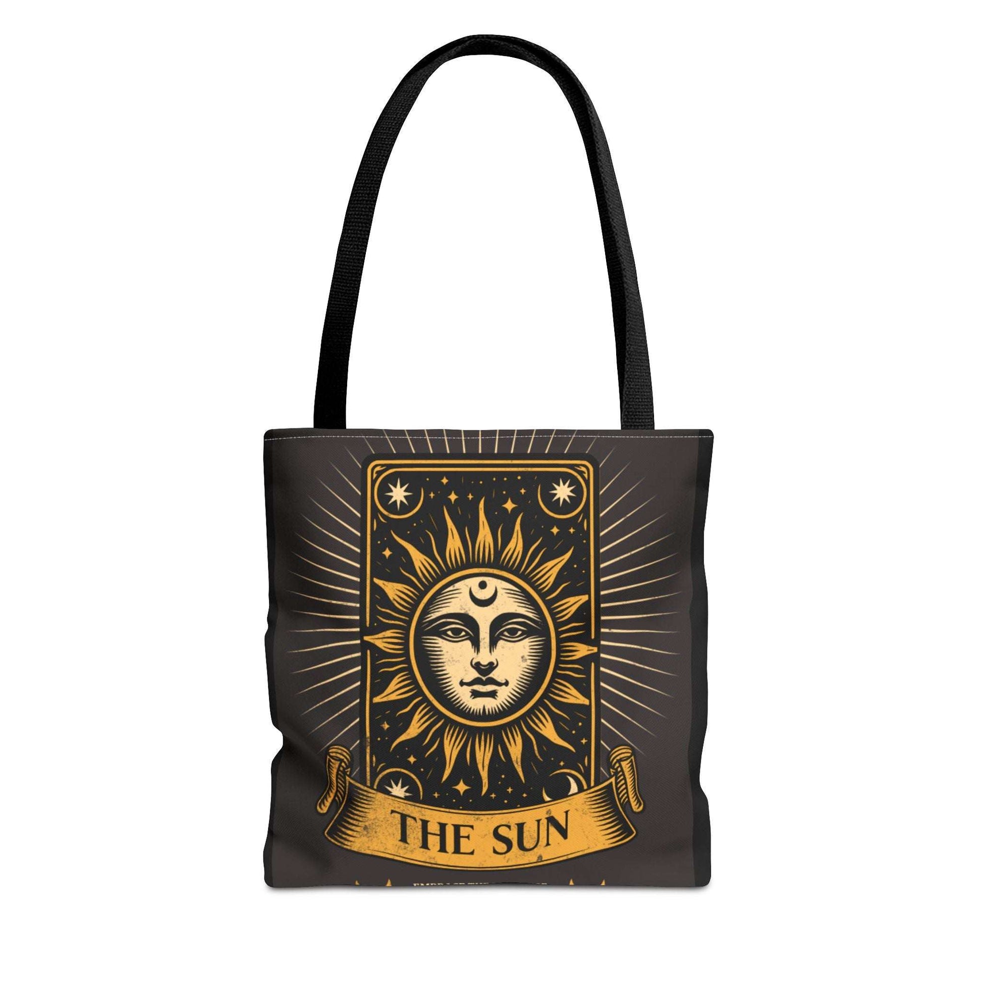 Sun-Themed Tote Bag, Spiritual Gift, Eco-Friendly Bag, Festival Accessory, Astrology Lover Tote