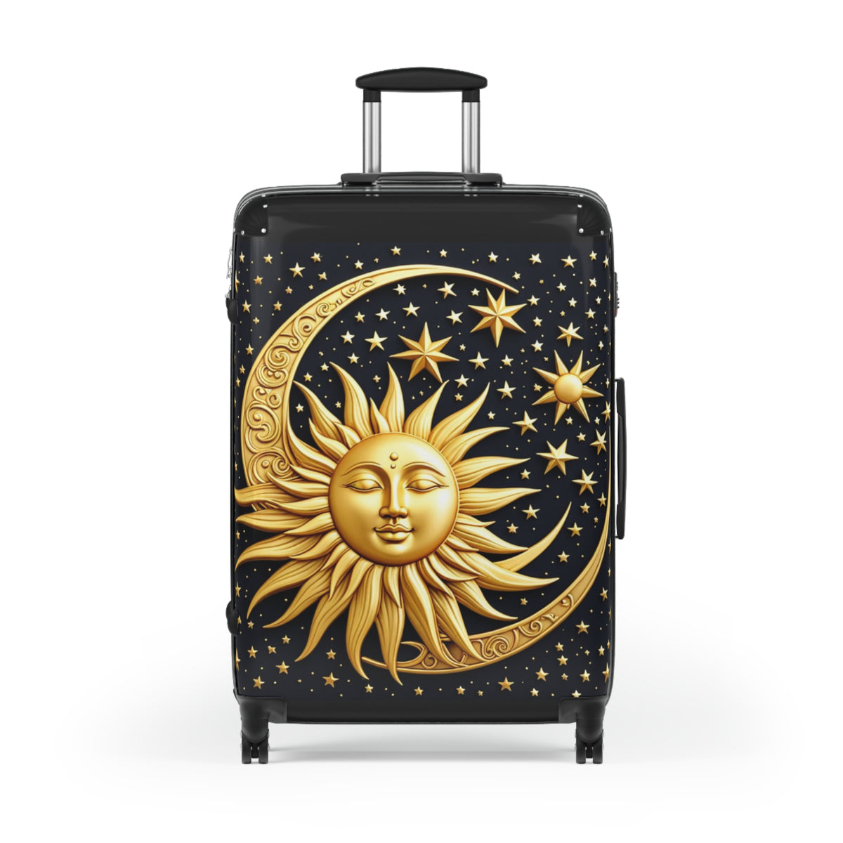 Celestial Sun and Moon Hardside Suitcase