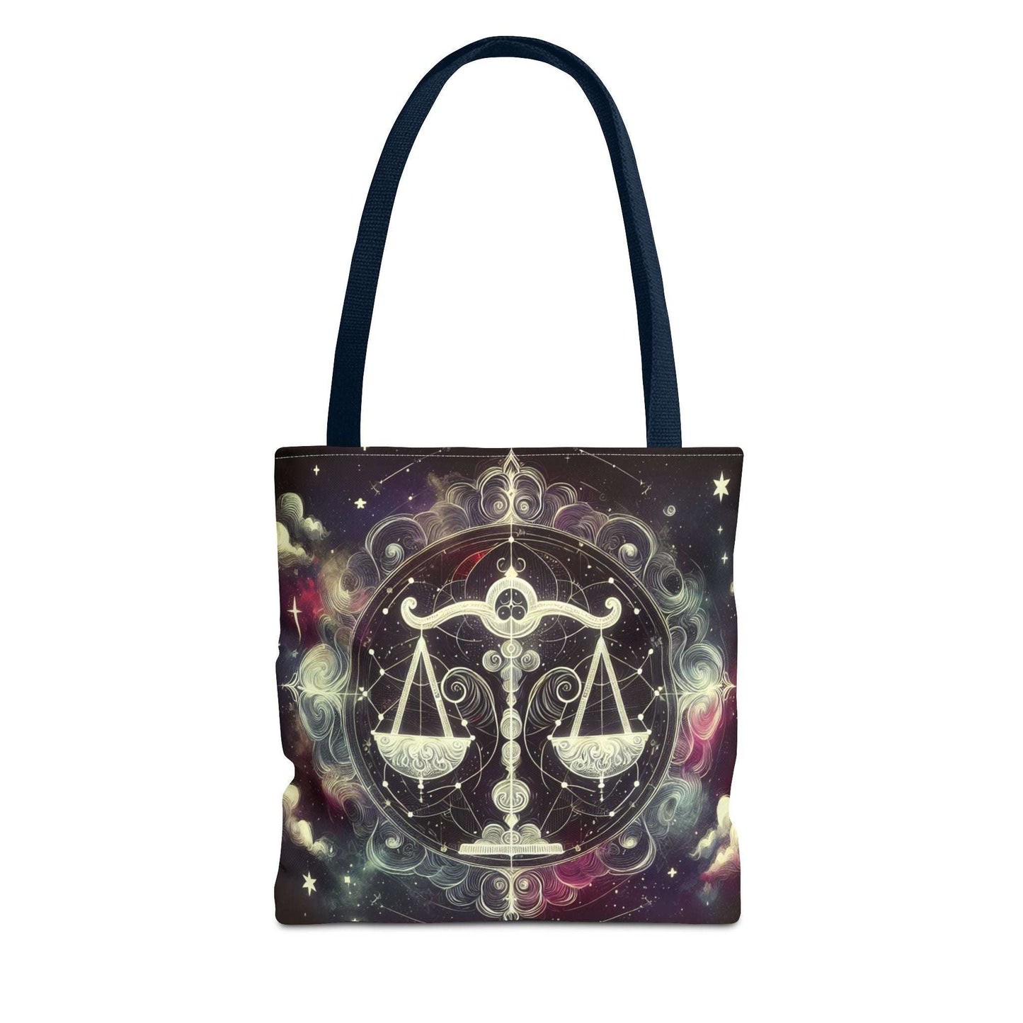 Celestial Libra Tote Bag - Astrology Inspired Sustainable Fashion