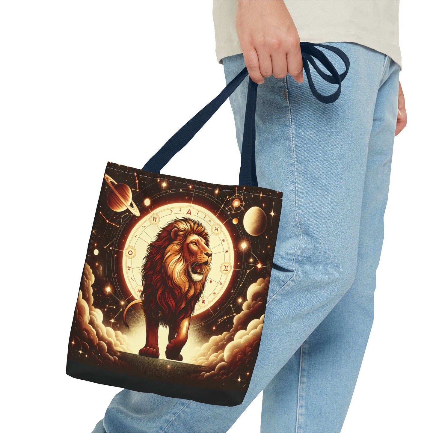 Astrology Leo Tote Bag - Celestial Design for Zodiac Lovers