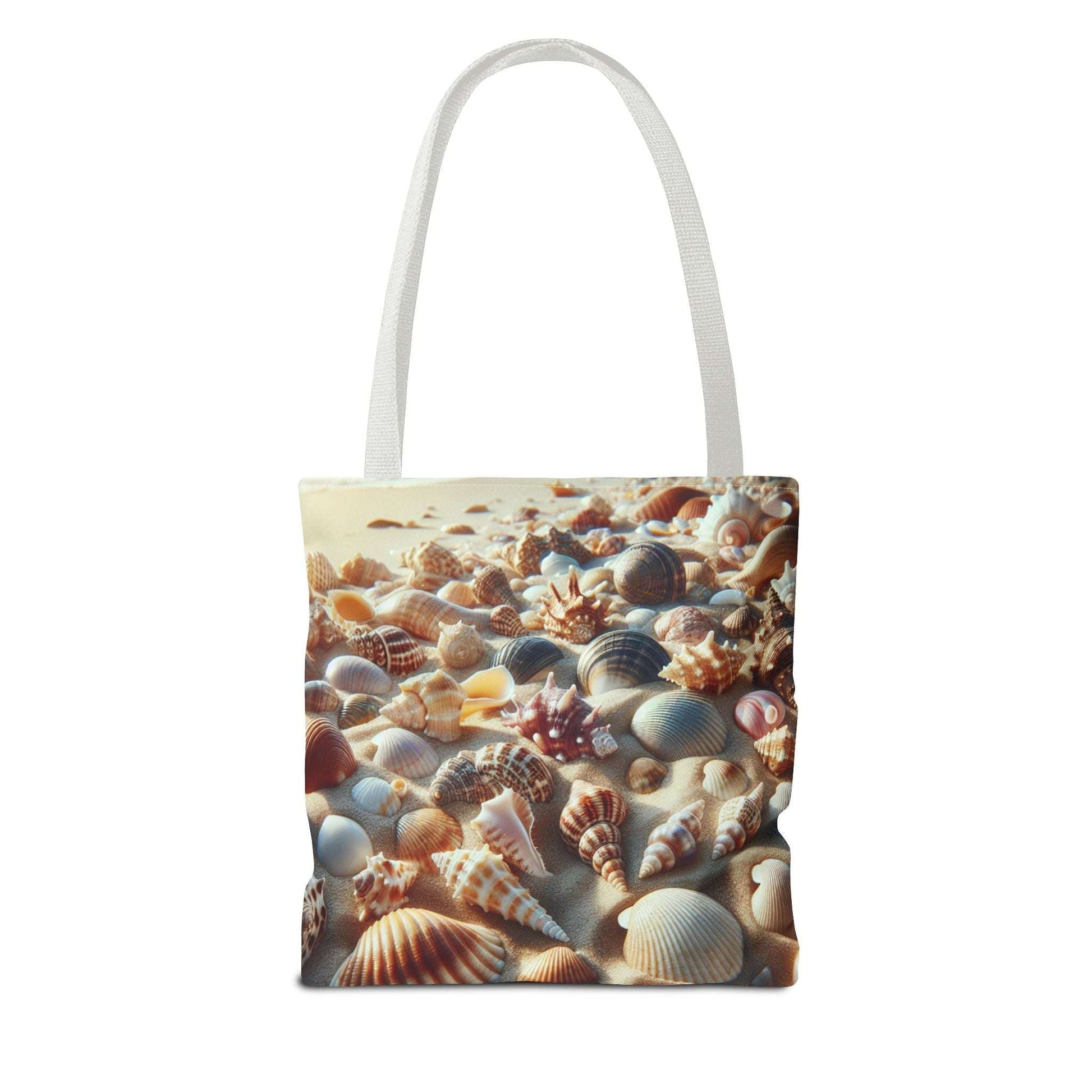 Beach Shells Tote Bag – Ocean-Inspired Canvas Bag for Summer Adventures