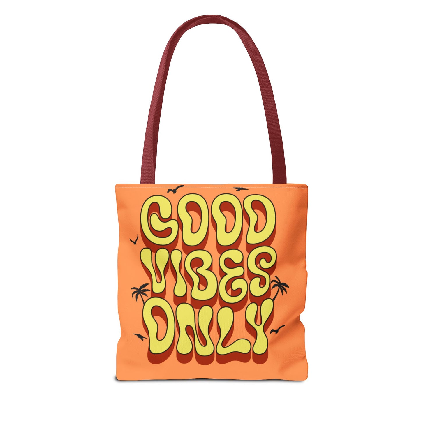 Good Vibes Only Tote Bag – Stylish Beach & Travel Accessory