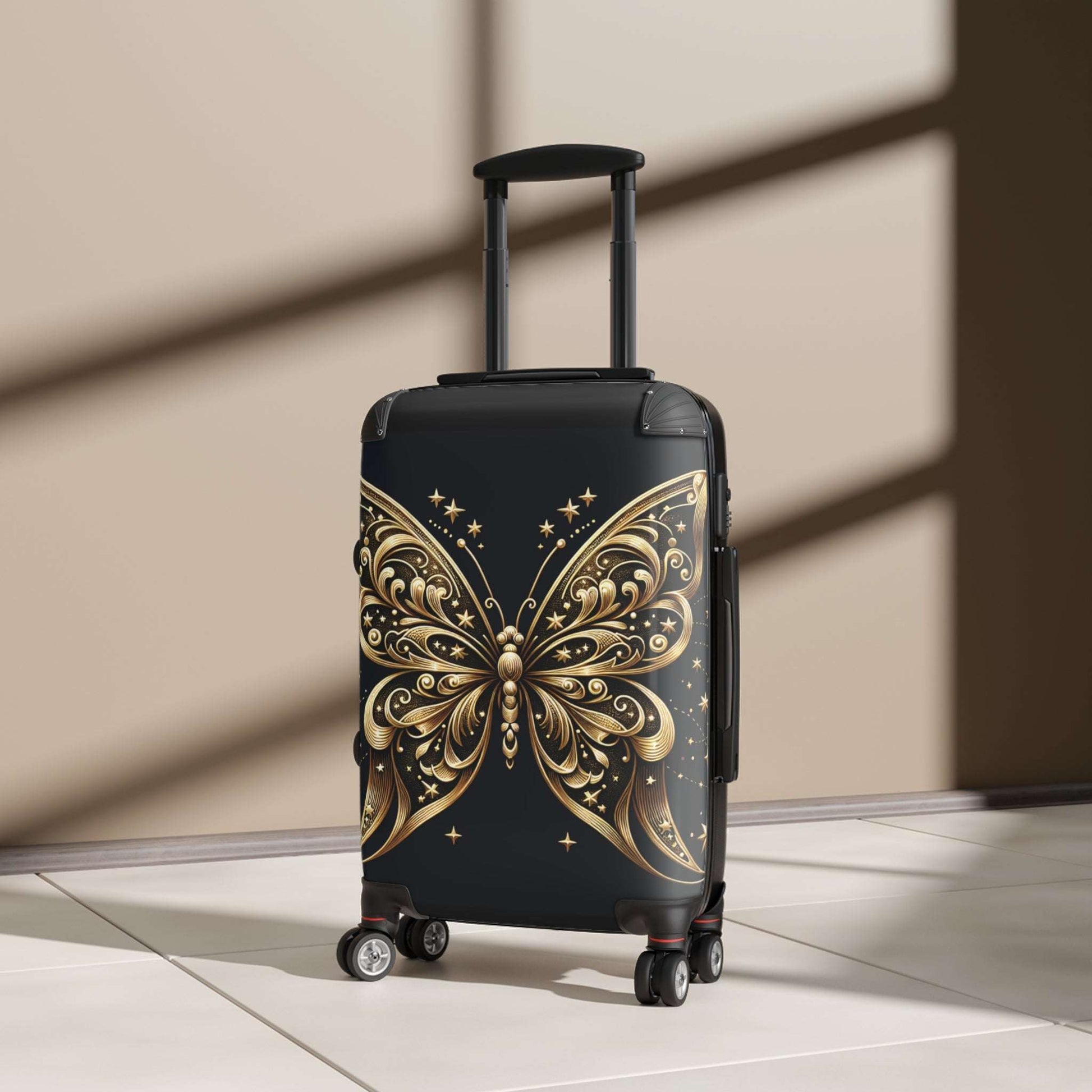 Butterfly Design Suitcase - Travel Luggage for Adventurers, Boho Aesthetic Travel Bag, Unique Gift for Travelers, Stylish Carry-On, [...]