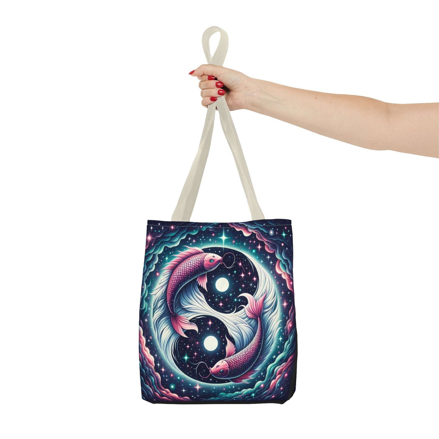 Cosmic Pisces Tote Bag | Stylish & Versatile for Everyday Use