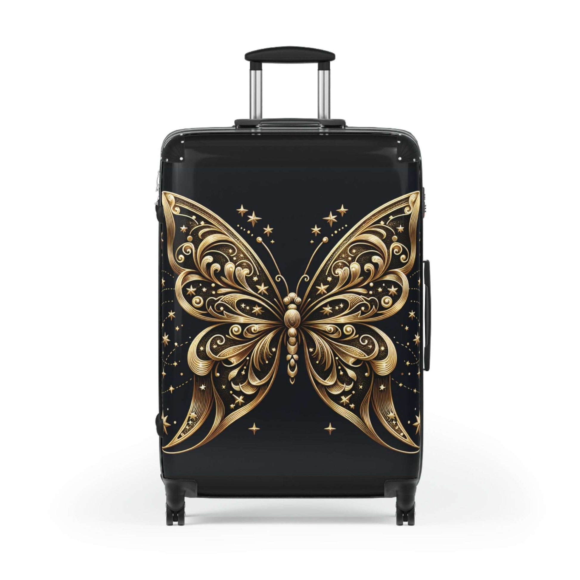 Butterfly Design Suitcase - Travel Luggage for Adventurers, Boho Aesthetic Travel Bag, Unique Gift for Travelers, Stylish Carry-On, [...]