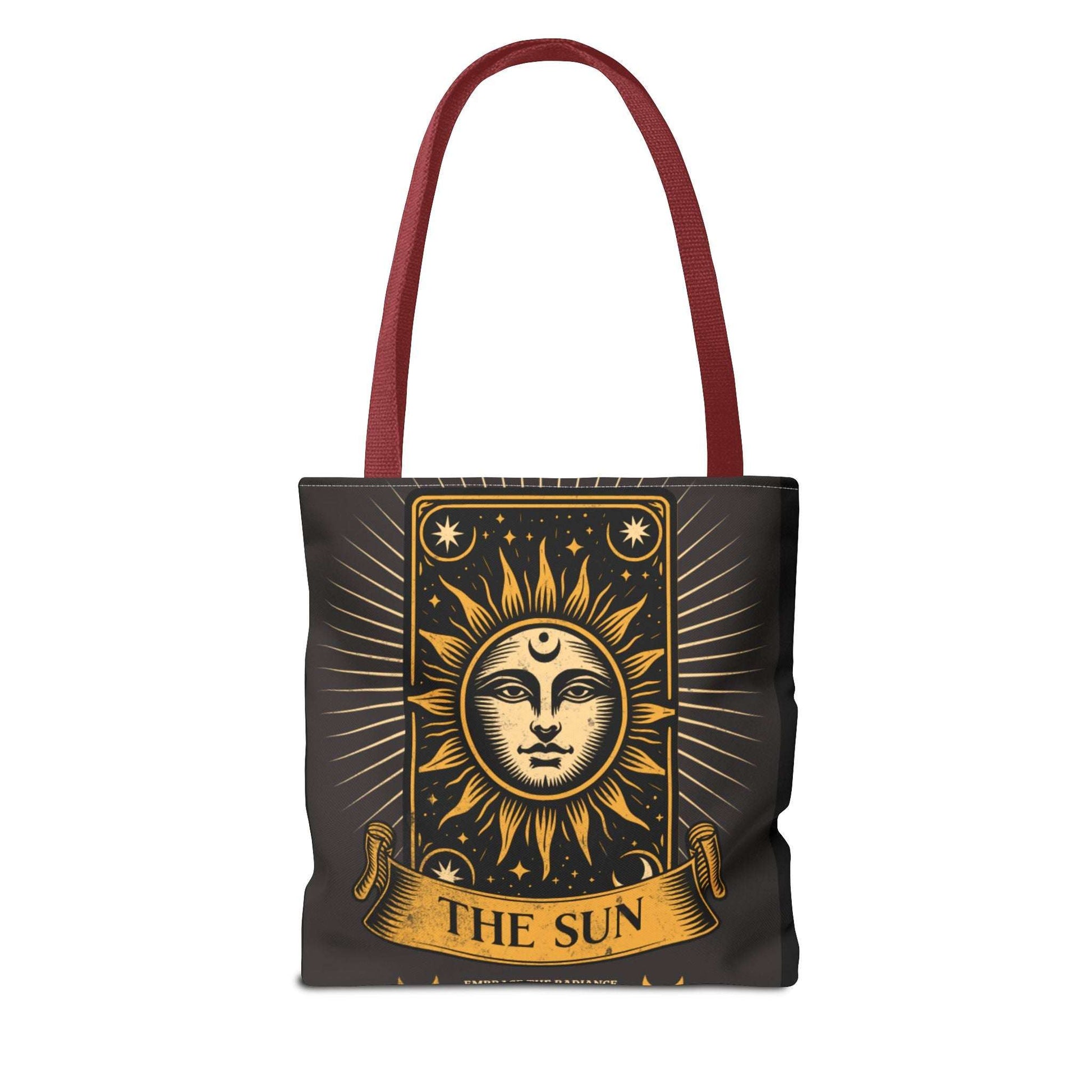 Sun-Themed Tote Bag, Spiritual Gift, Eco-Friendly Bag, Festival Accessory, Astrology Lover Tote