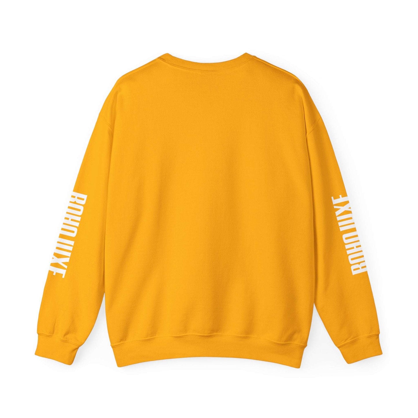 Boho Luxe Detroit Crewneck Sweatshirt - Unisex Heavy Blend™ - Stylish Comfort for Everyday Wear