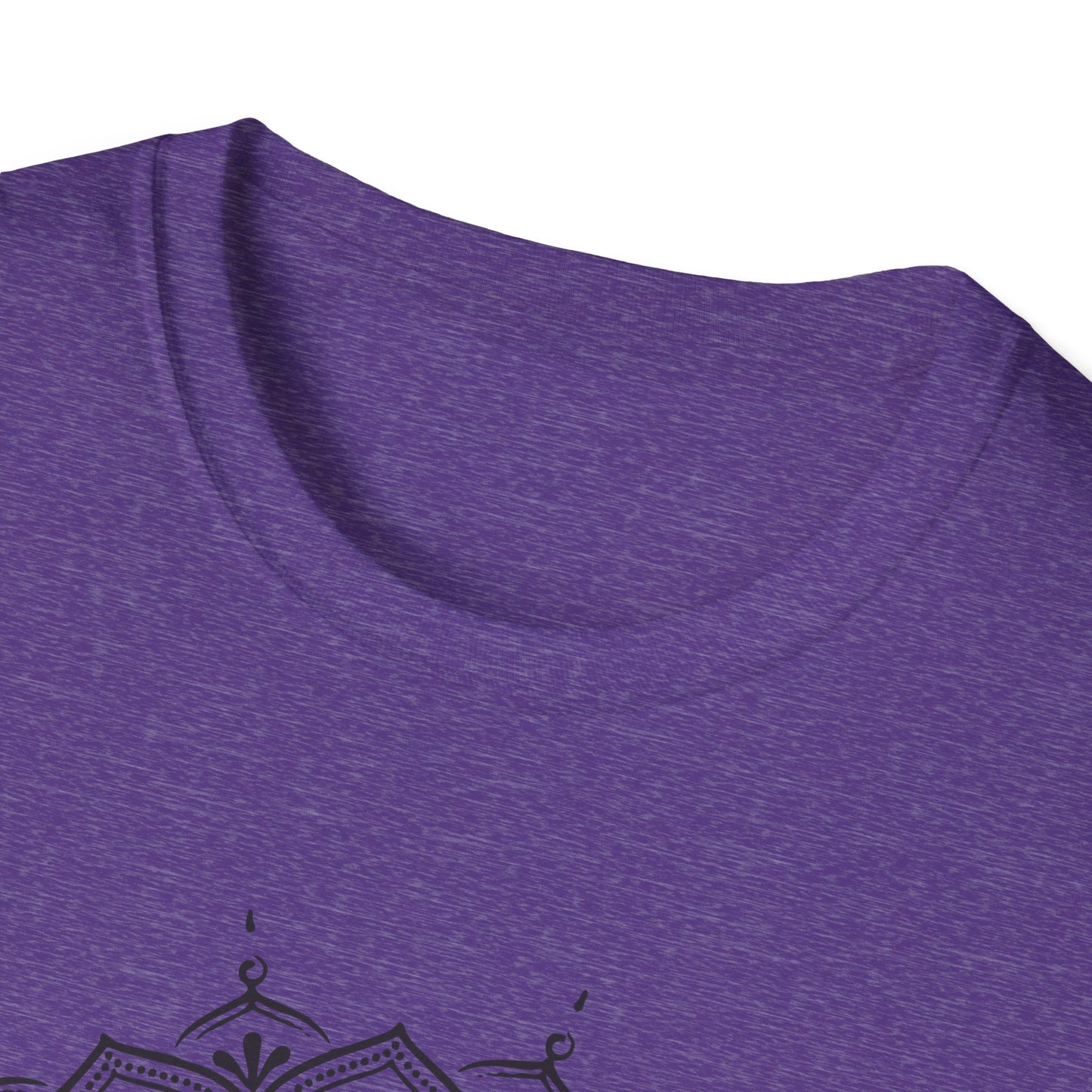 Boho Luxe Unisex Softstyle T-Shirt | Mandala Design, Graphic Tee, Gift for Her, Festival Wear, Everyday Casual