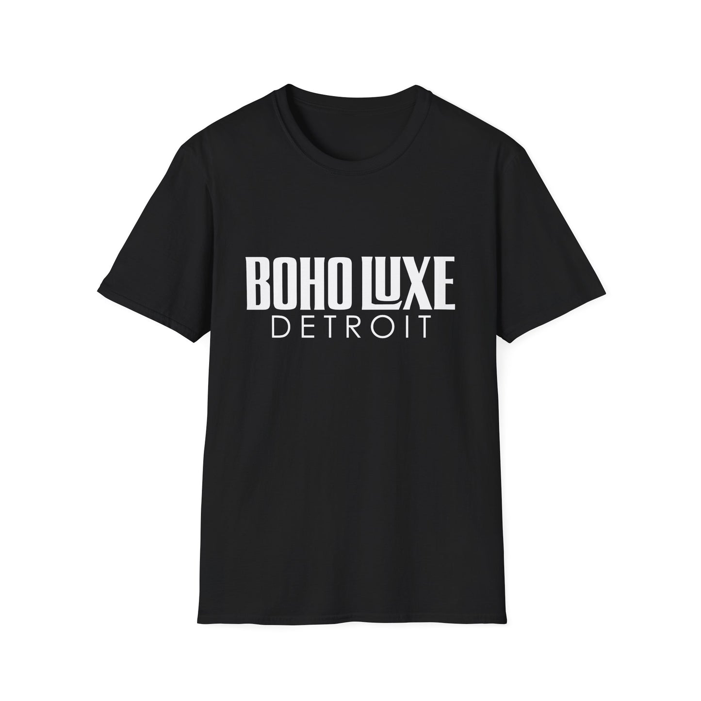 Boho Luxe Detroit Unisex T-Shirt - Trendy Apparel for Urban Explorers, Perfect for Casual Outings, Gift for Friends, Cool Graphic Tee