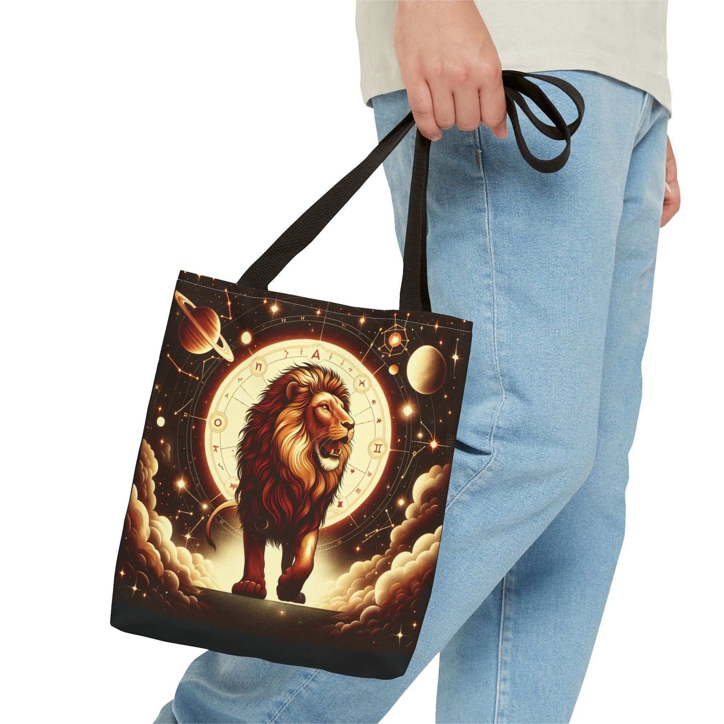 Astrology Leo Tote Bag - Celestial Design for Zodiac Lovers