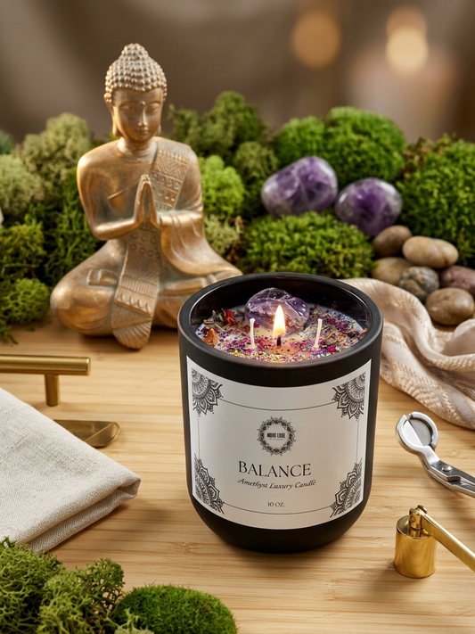 Crystal Candle - Balance