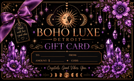 BOHO LUXE GIFT CARD