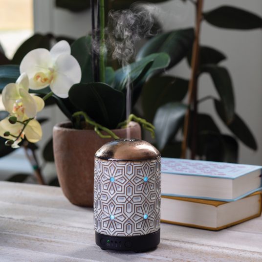 Graphic Diffuser Graphic Print & Gold Diffuser – Boho Luxe Detroit