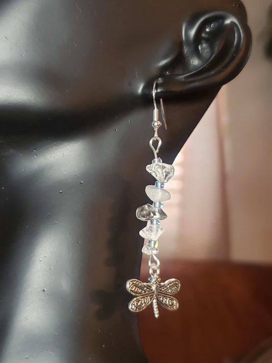 Glass Bead Earrings #0013
