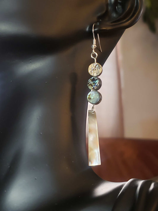 Glass Bead Earrings #0018