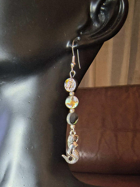 Glass Bead Earrings #0040