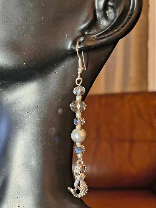 Glass Bead Earrings #0047