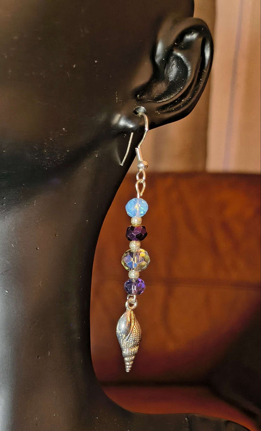 Glass Bead Earrings #0048