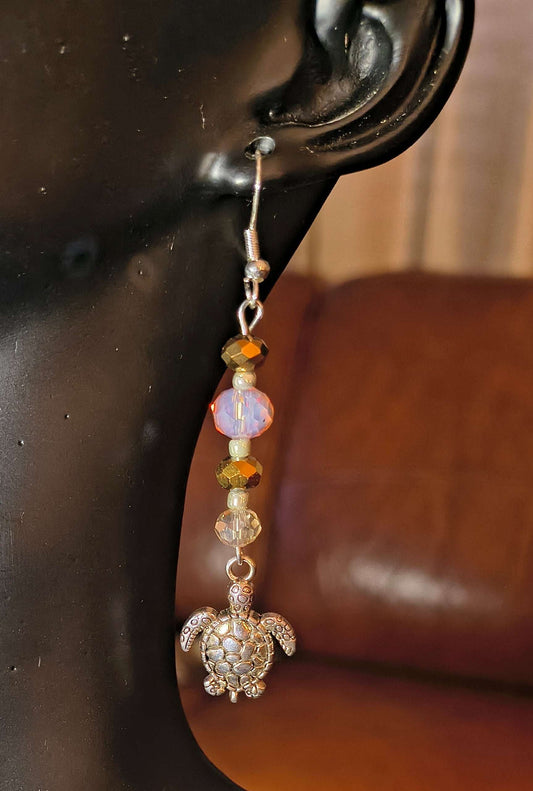 Glass Bead Earrings #0053