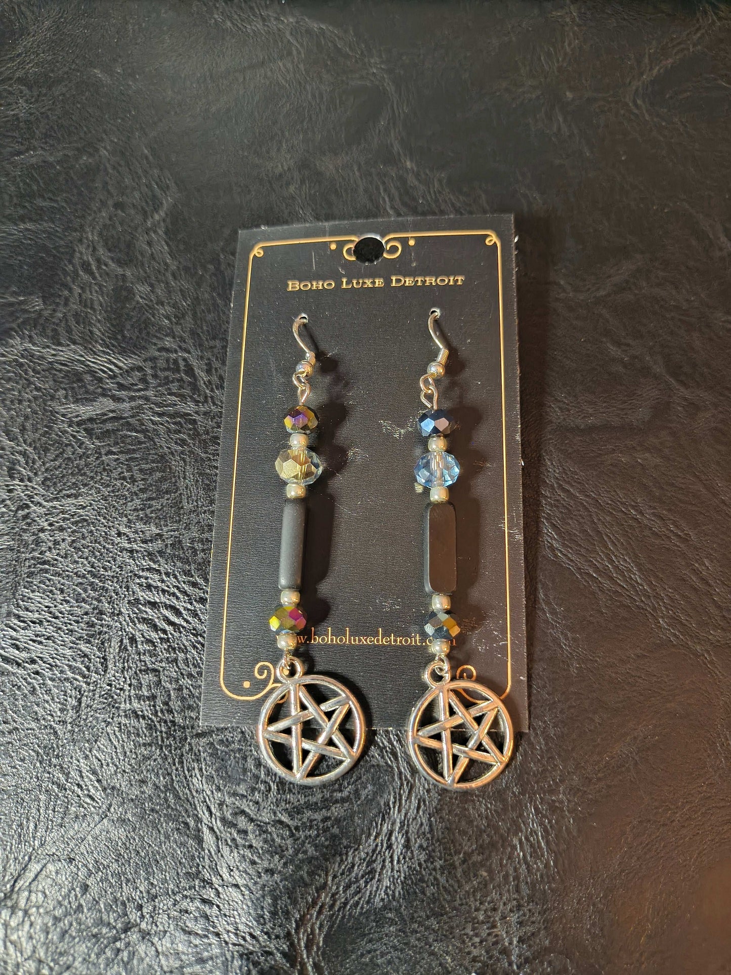 Glass Bead Earrings #0062A