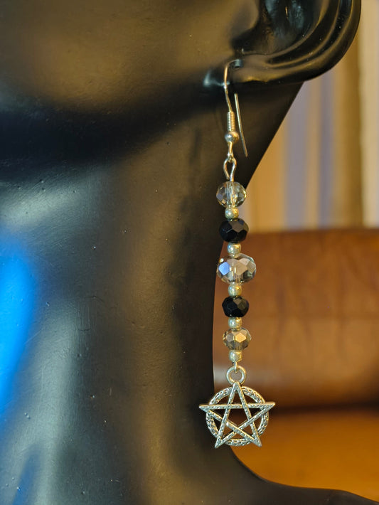 Glass Bead Earrings #0066A