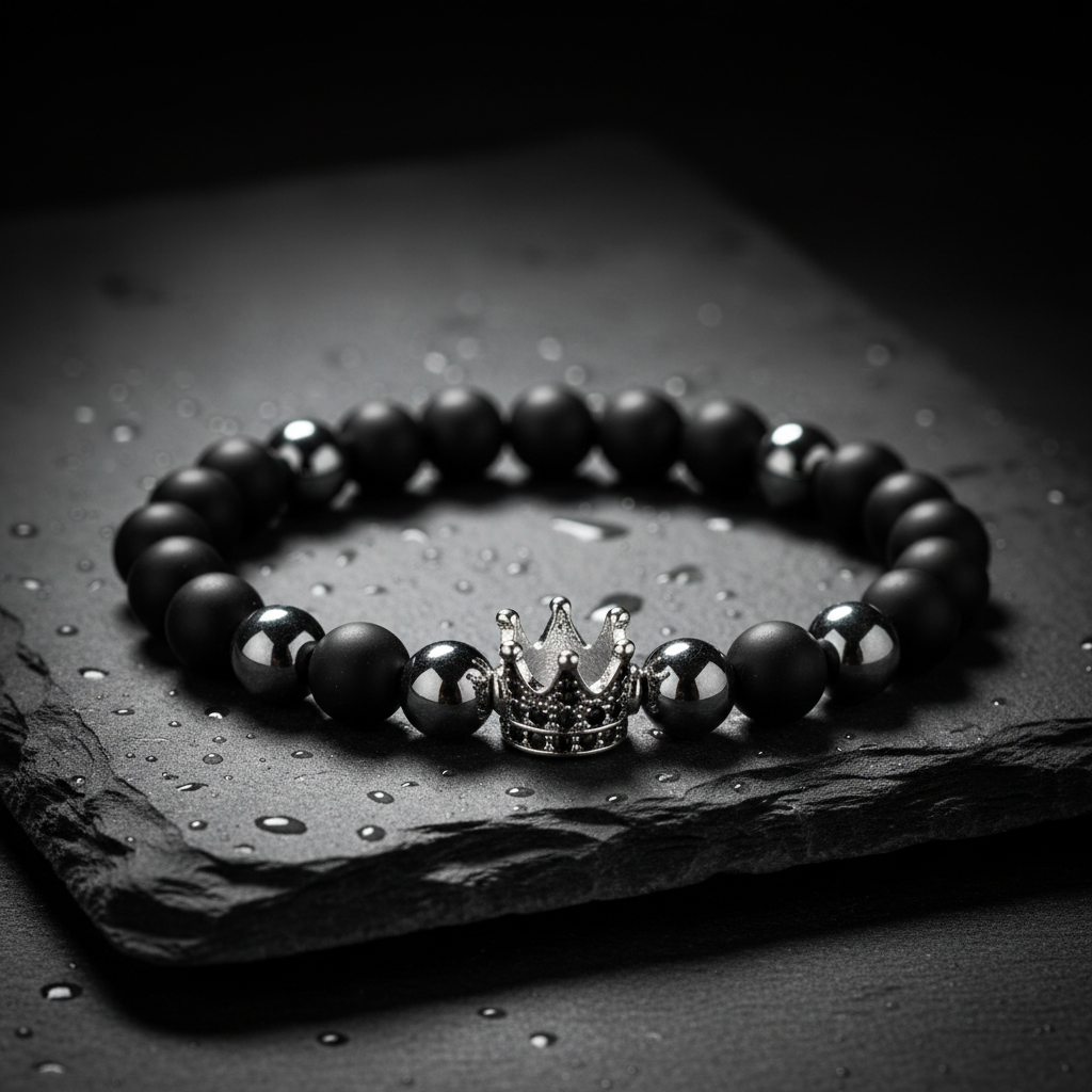 Kings Protection Crystal Bracelet