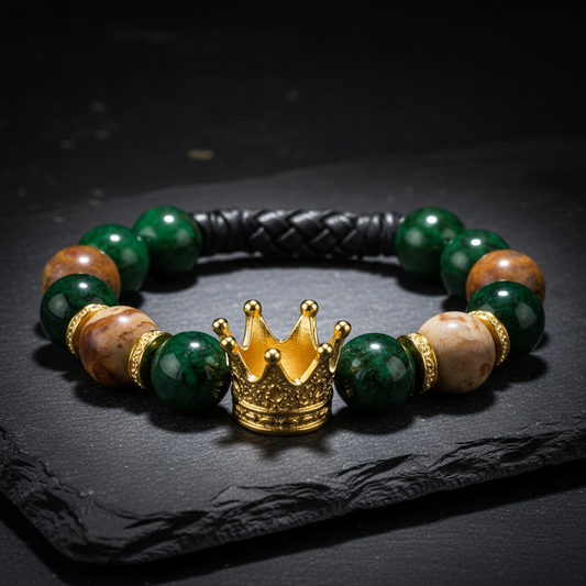 Earth King Crystal Bracelet