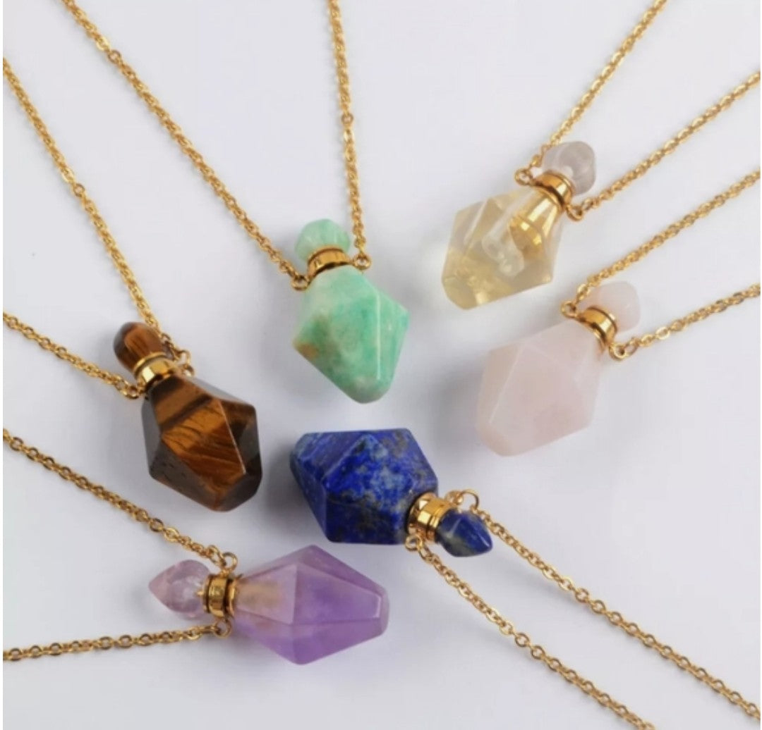 Labradorite Crystal Potion Necklace